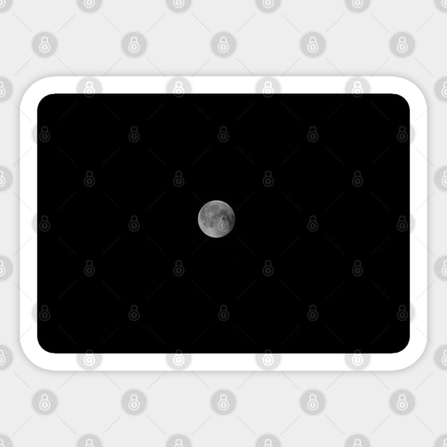 Palermo Super Vollmond Sticker by bENIGNOdESIGNS